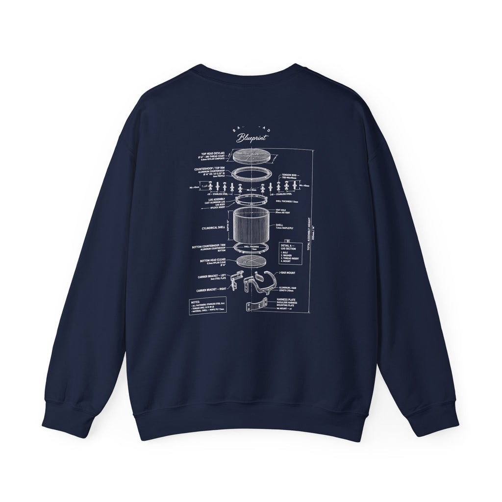Bandhead Blueprint Tenor Edition Heavyweight Crewneck