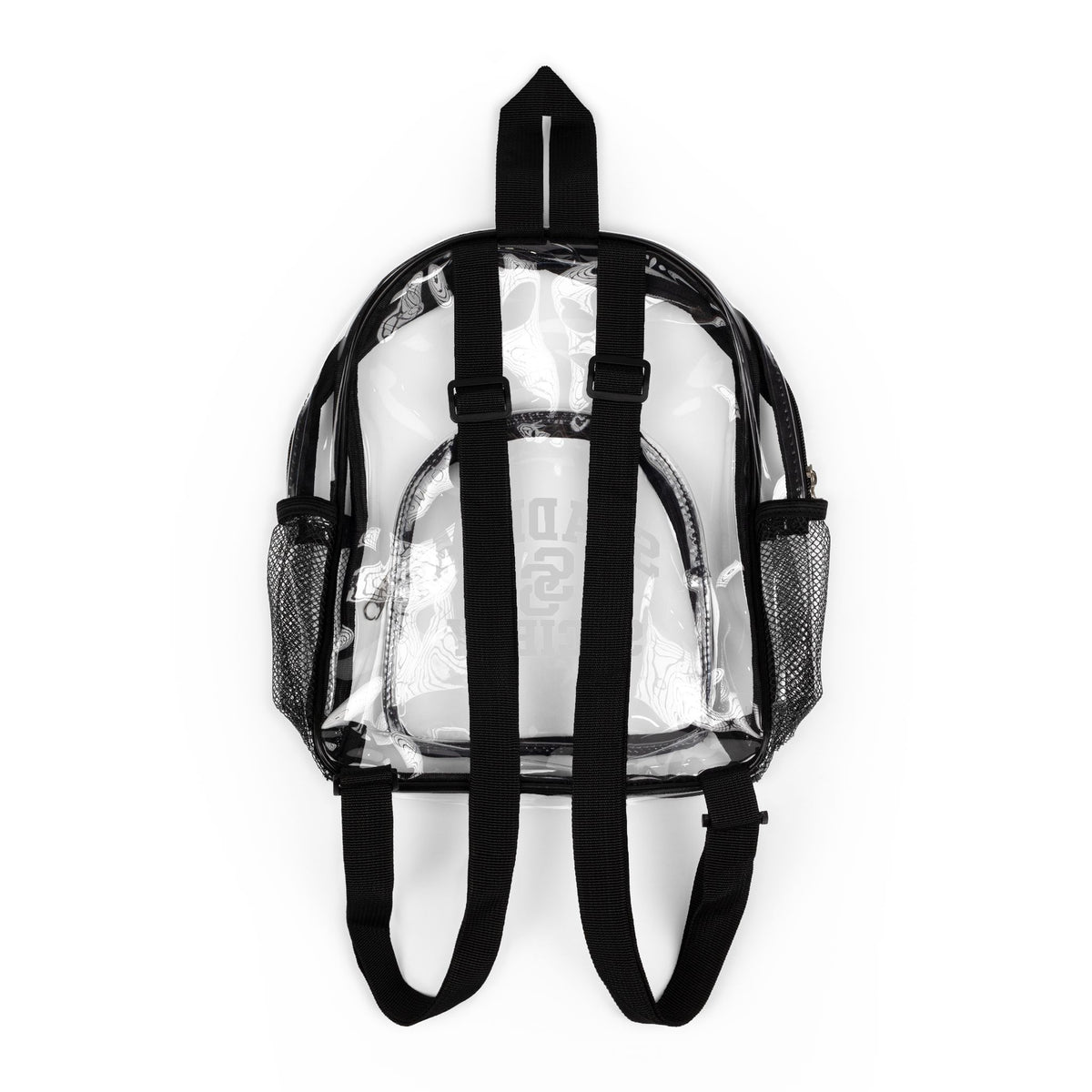 Stadium Society Clear Game Day Backpack — straps