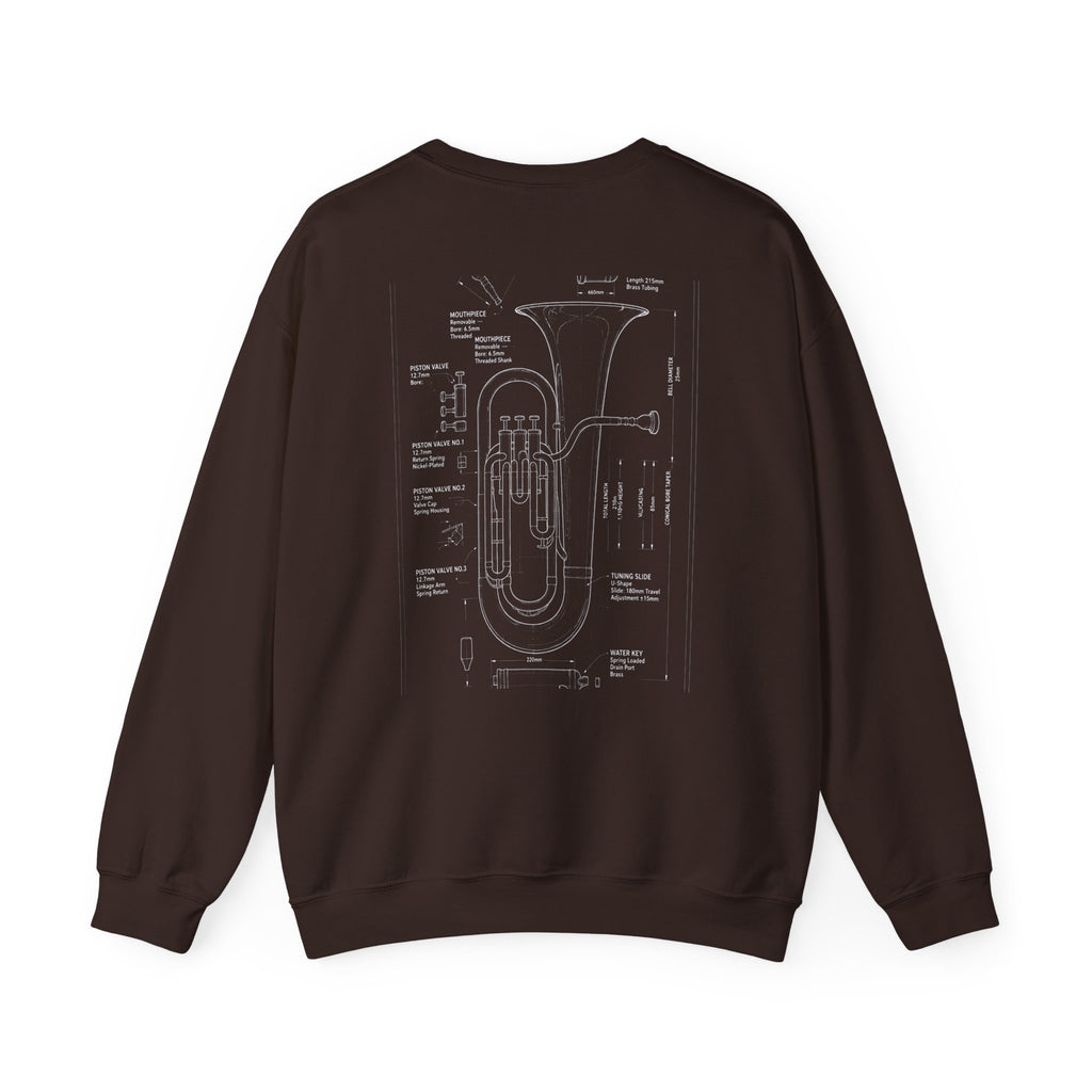 Bandhead Blueprint Baritone Edition Heavyweight Crewneck
