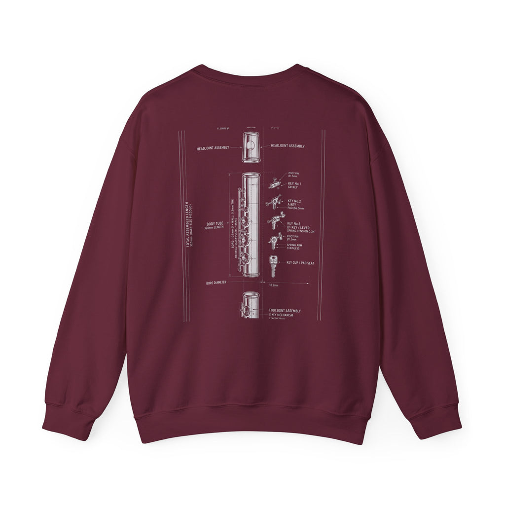 Bandhead Blueprint Piccolo Edition Heavyweight Crewneck