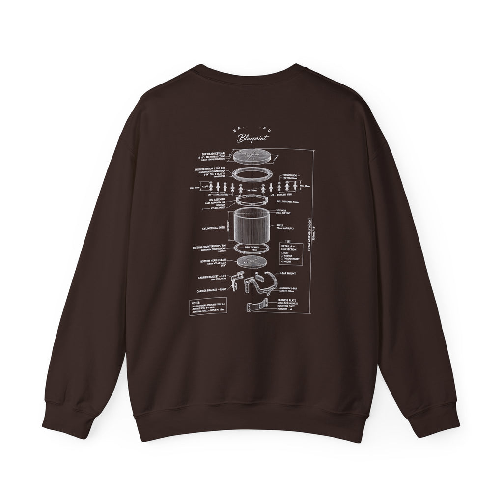 Bandhead Blueprint Tenor Edition Heavyweight Crewneck