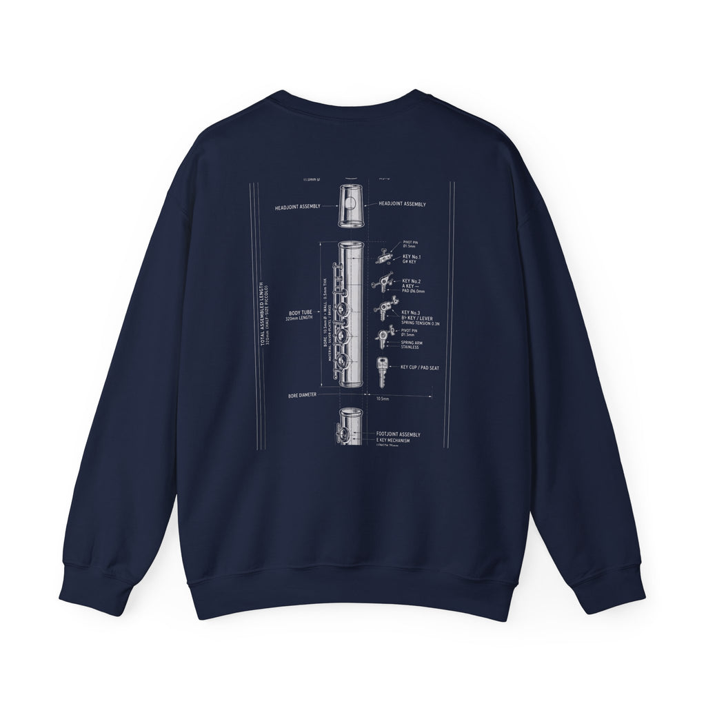 Bandhead Blueprint Piccolo Edition Heavyweight Crewneck