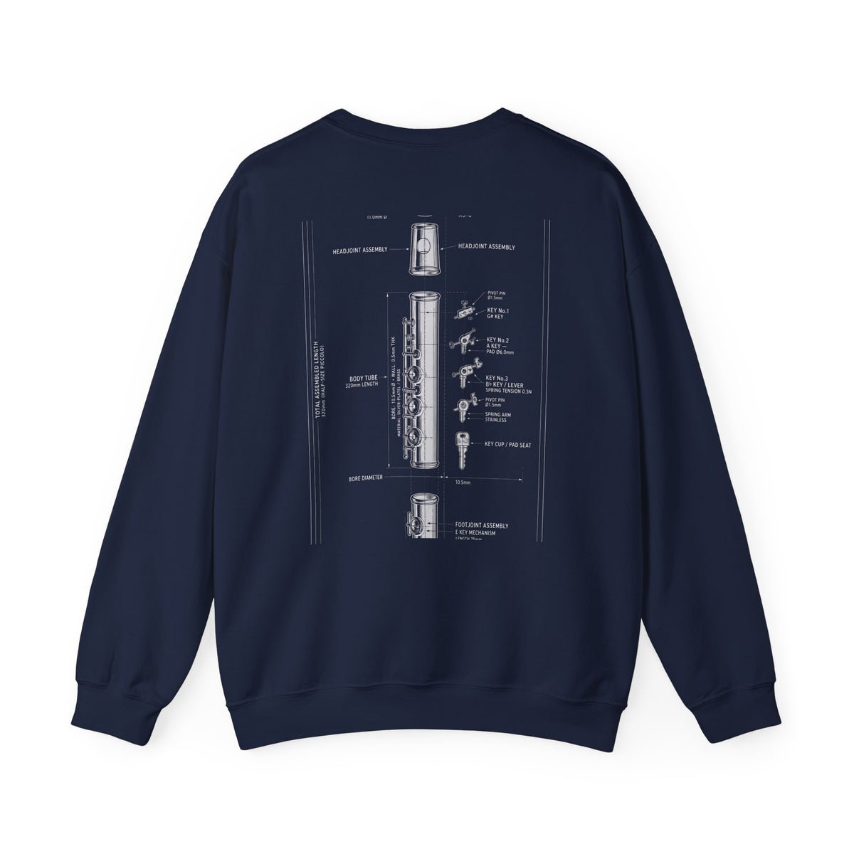 Bandhead Blueprint Piccolo Edition Heavyweight Crewneck