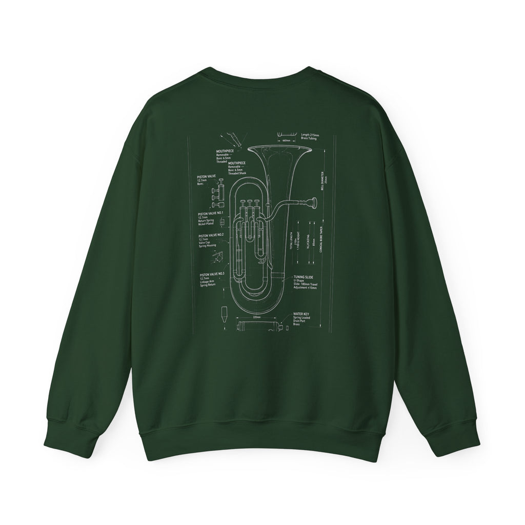 Bandhead Blueprint Baritone Edition Heavyweight Crewneck