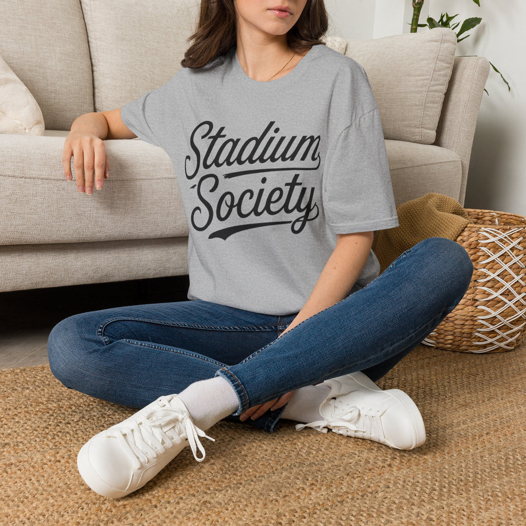 Stadium Society Collegiate Logo Tee — Campus — front view