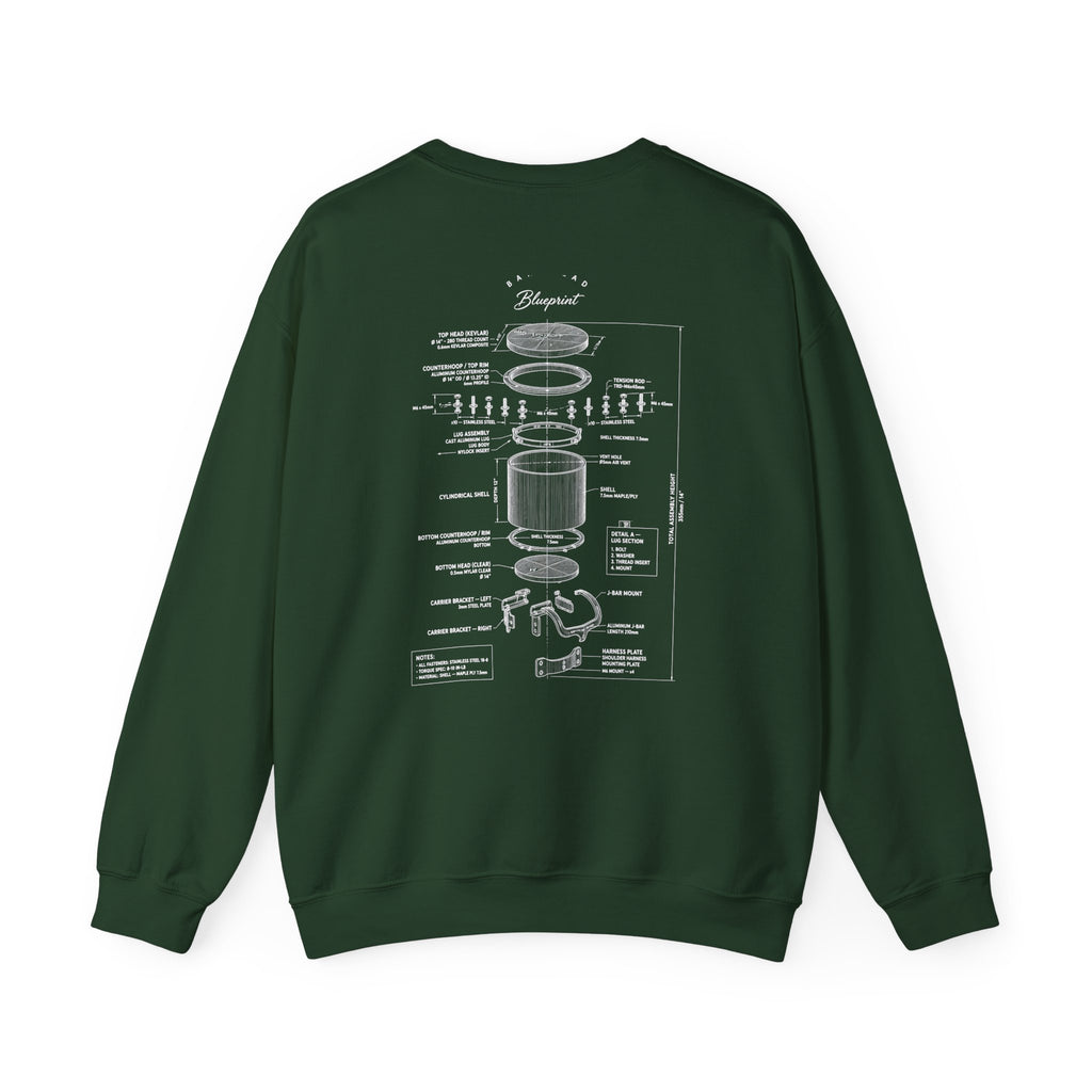 Bandhead Blueprint Tenor Edition Heavyweight Crewneck
