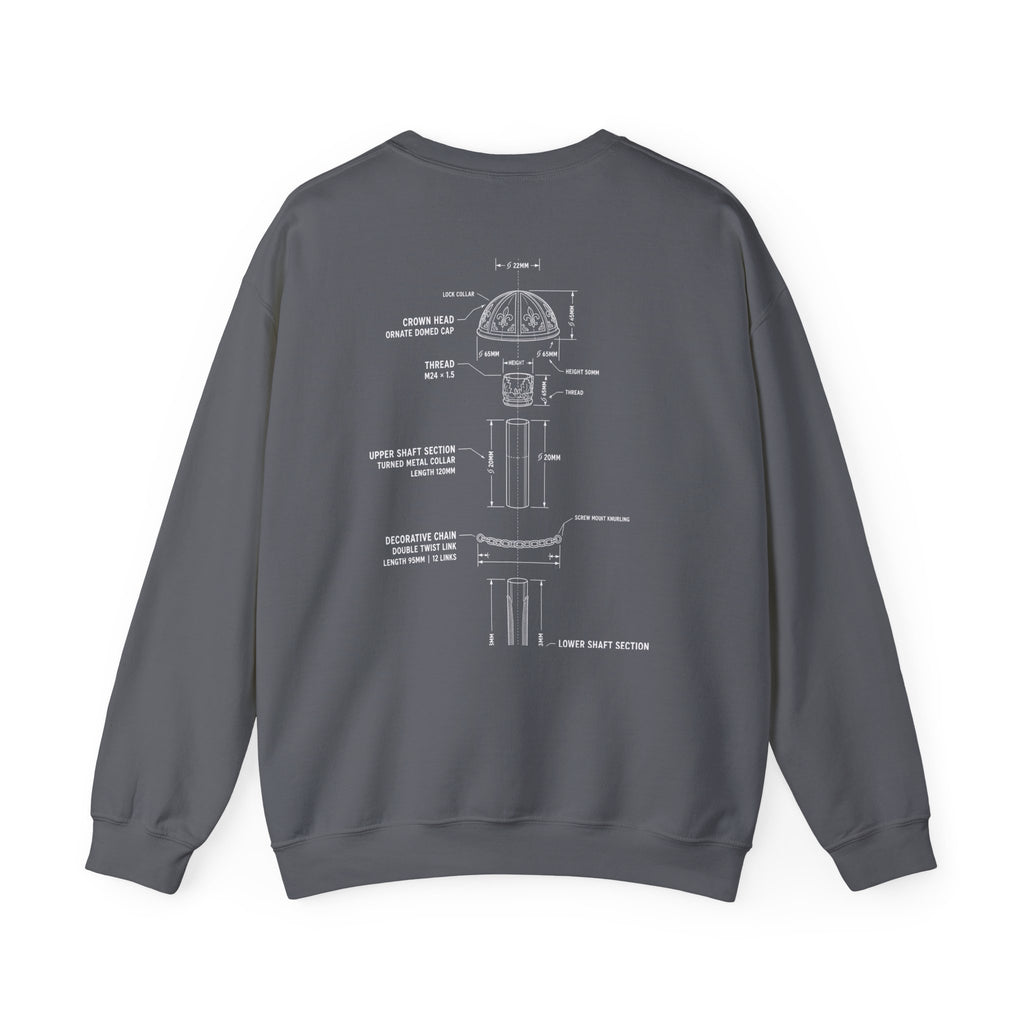 Bandhead Blueprint Drum Major Edition Heavyweight Crewneck
