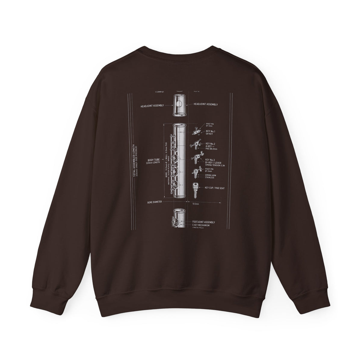 Bandhead Blueprint Piccolo Edition Heavyweight Crewneck