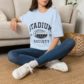 Stadium Society Collegiate Logo Tee — Courtside — lifestyle