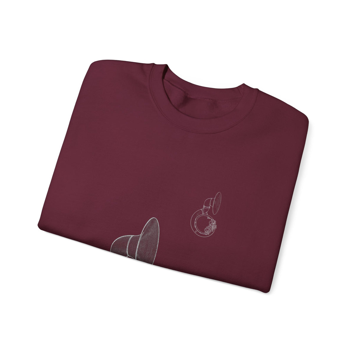 Bandhead Blueprint Sousaphone Edition Heavyweight Crewneck