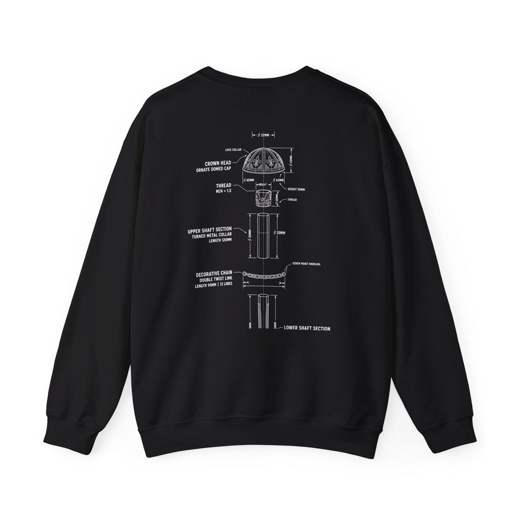 Bandhead Blueprint Drum Major Edition Heavyweight Crewneck