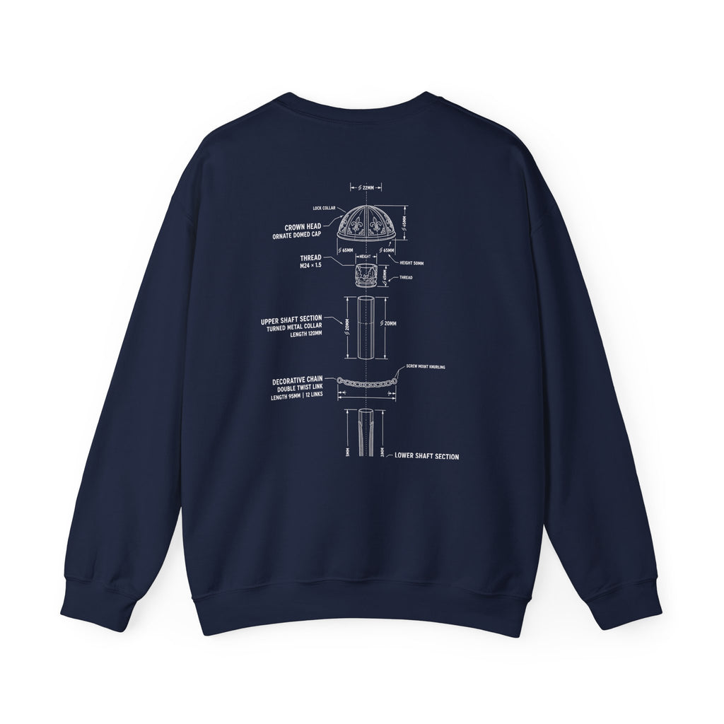 Bandhead Blueprint Drum Major Edition Heavyweight Crewneck