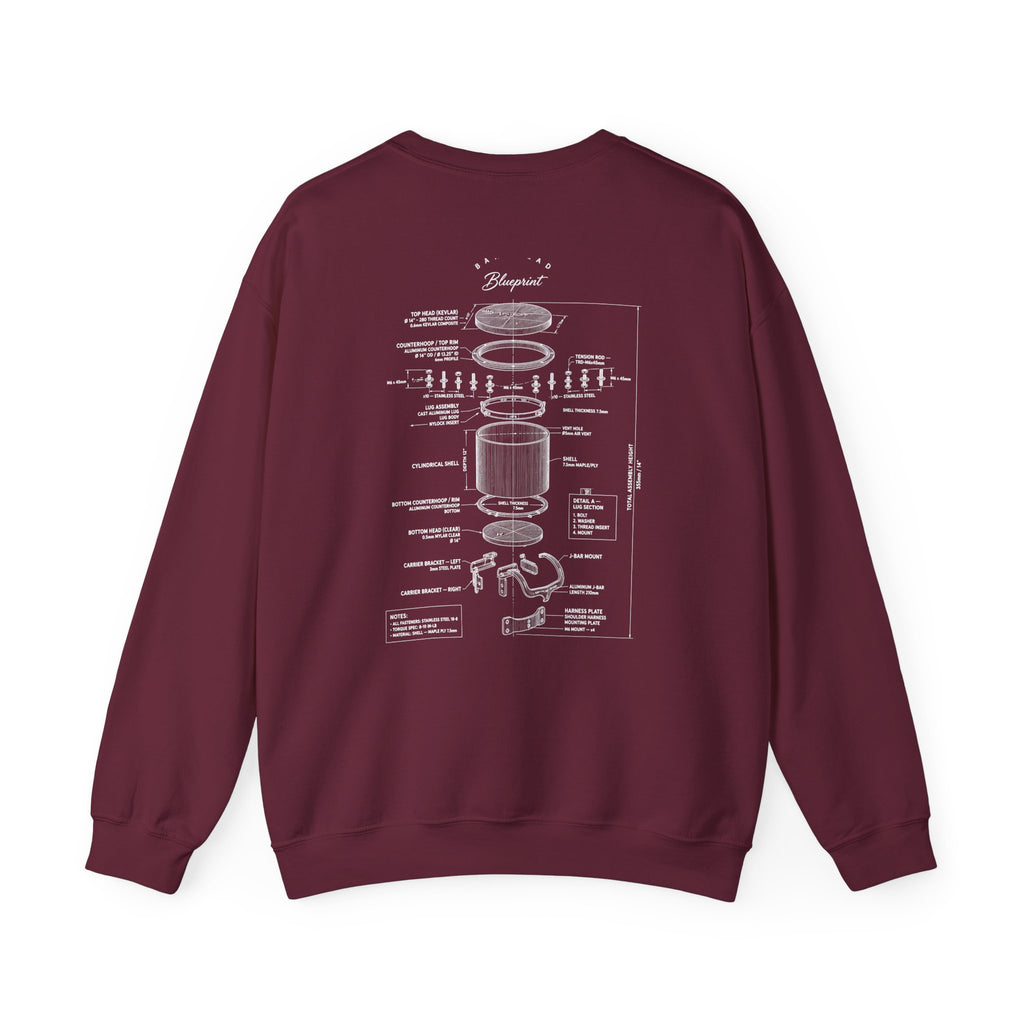 Bandhead Blueprint Tenor Edition Heavyweight Crewneck