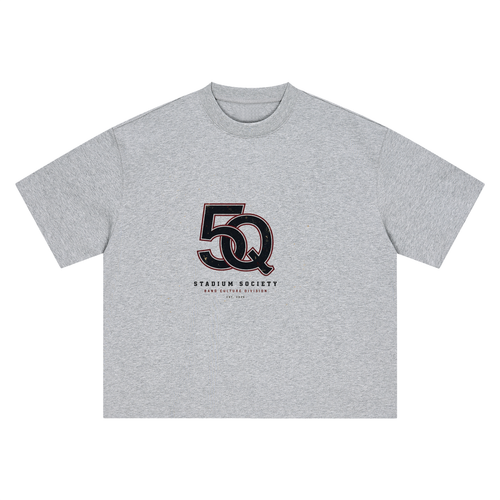 5th Quarter: Full Band in the Stands Heavyweight Tee — Gray — front