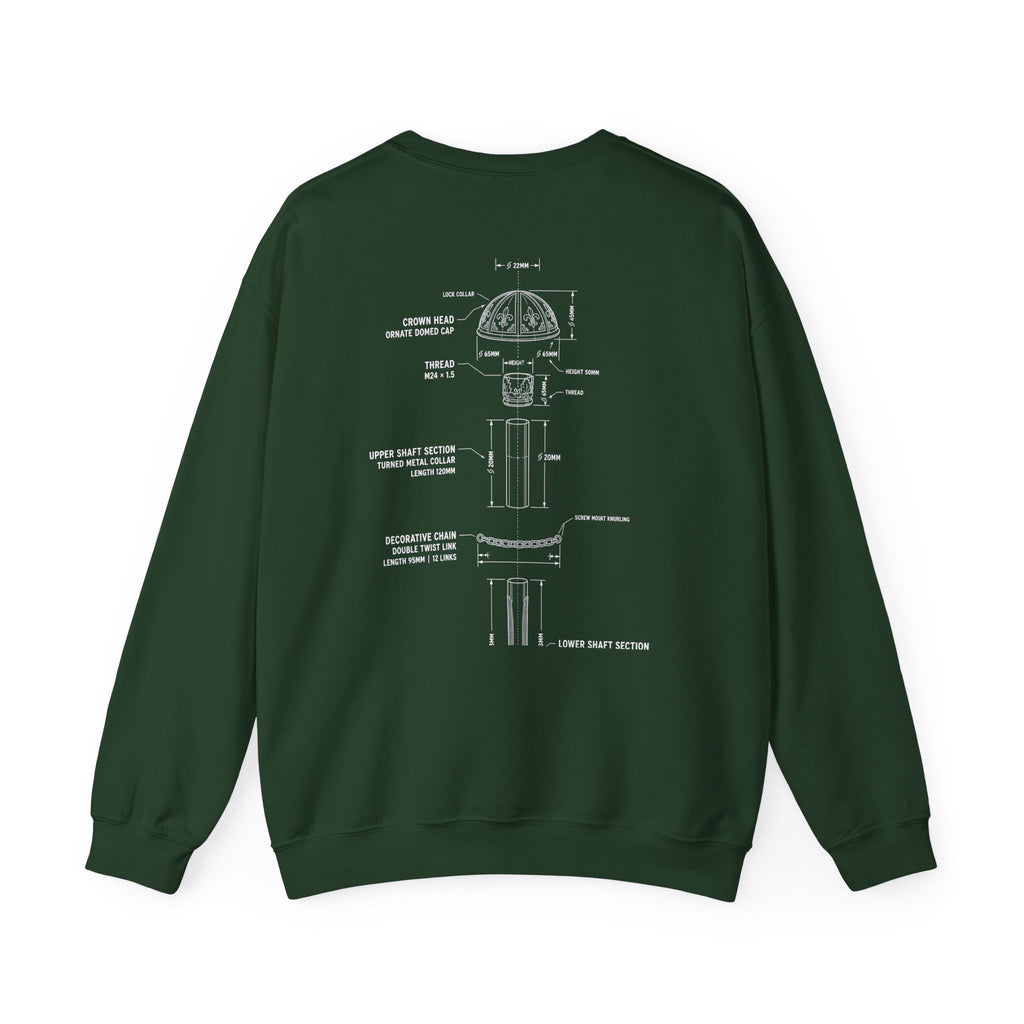 Bandhead Blueprint Drum Major Edition Heavyweight Crewneck