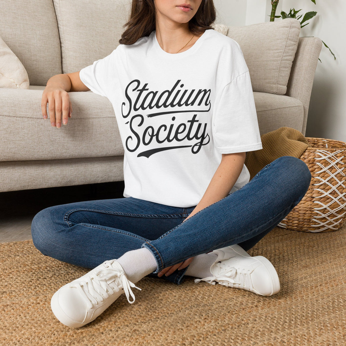 Stadium Society Collegiate Logo Tee — Campus — front view