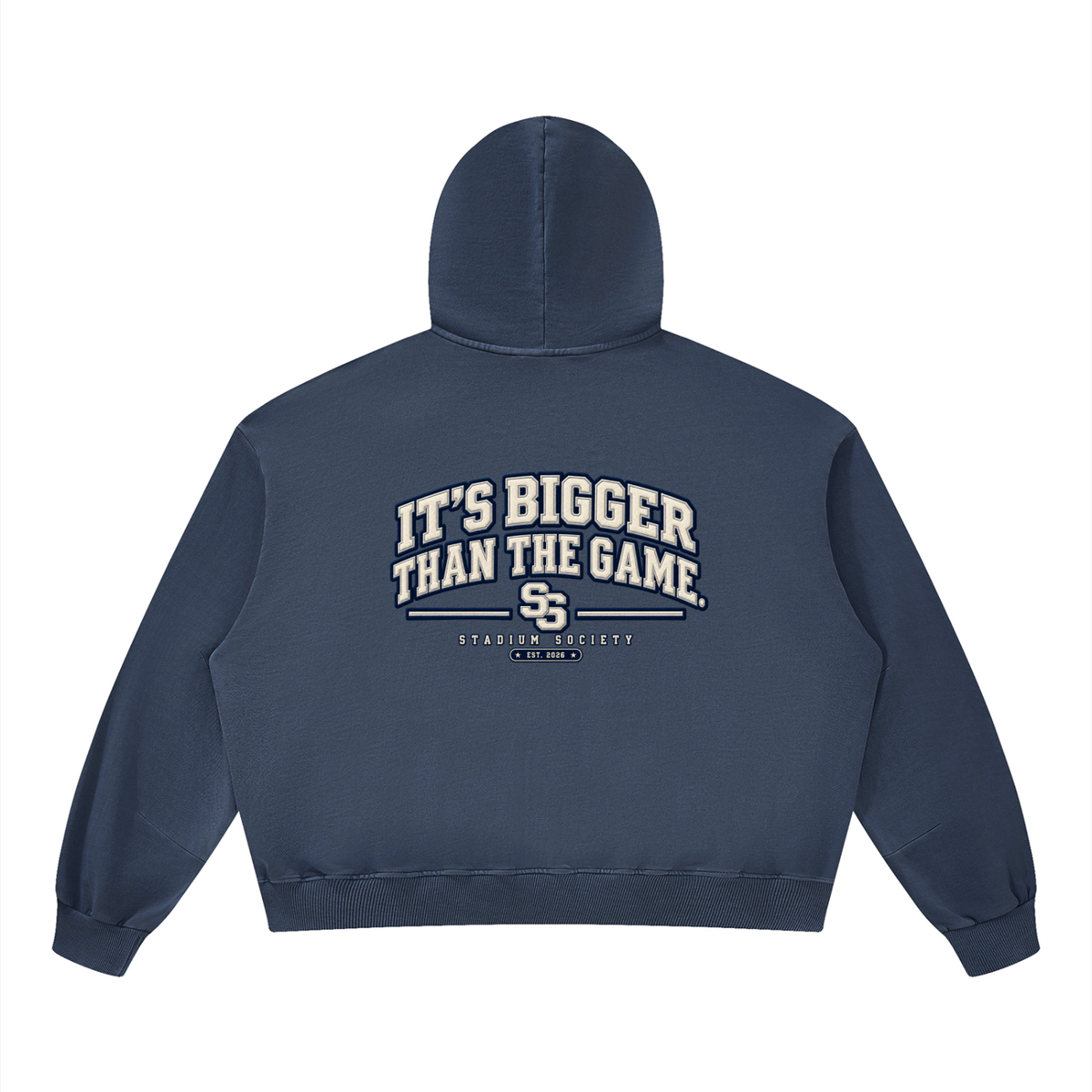 Stadium Society Heritage Vintage Wash Hoodie — back