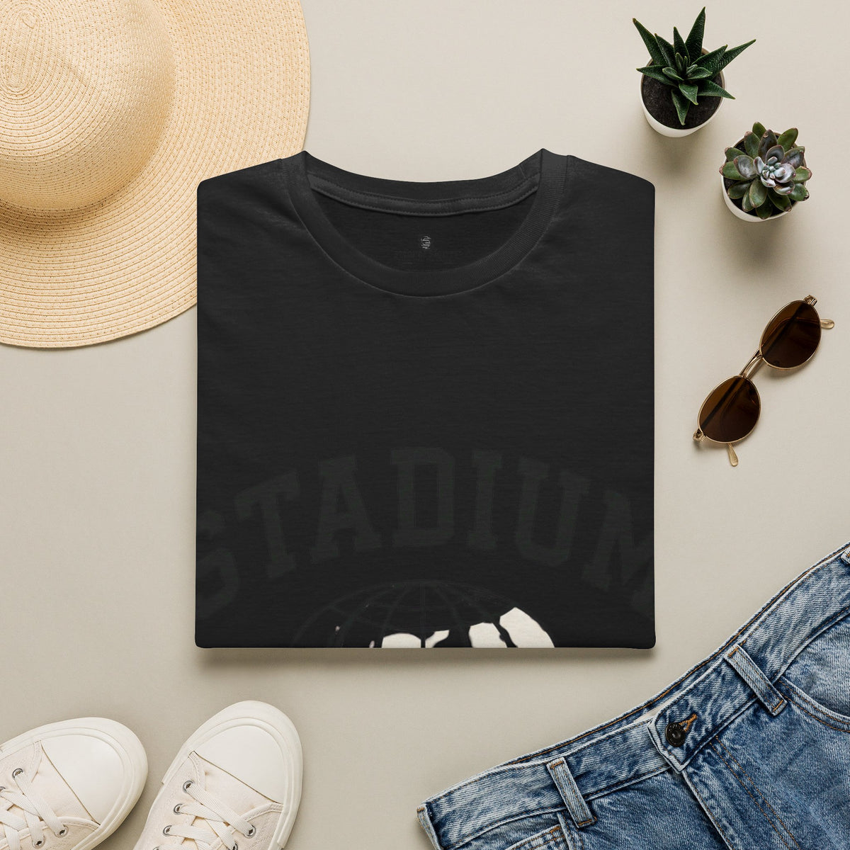 Stadium Society Collegiate Logo Tee — Courtside