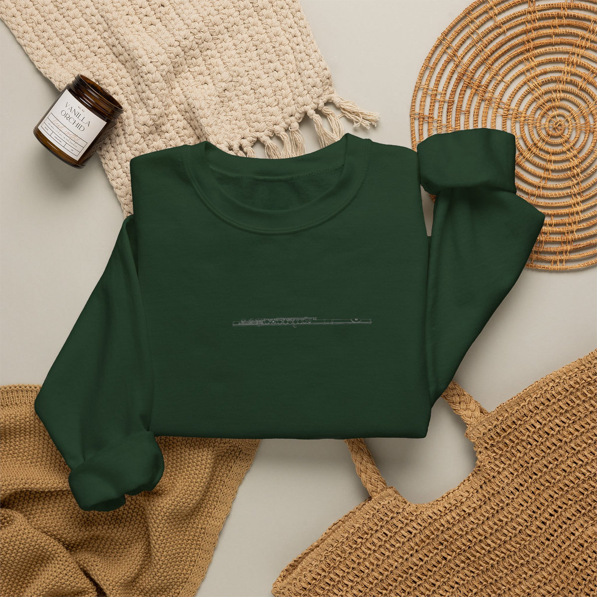 Bandhead Blueprint Flute Edition Heavyweight Crewneck