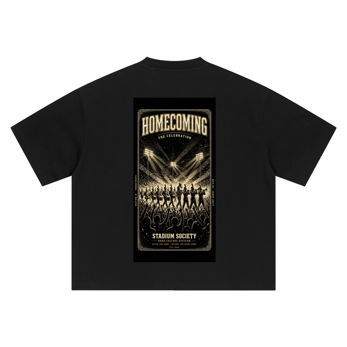 Homecoming: The Celebration Heavyweight Tee — back