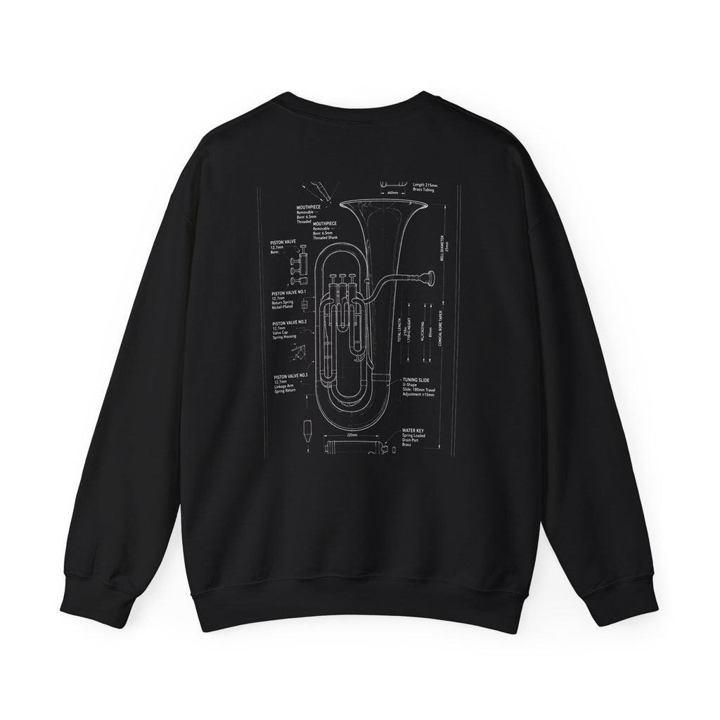Bandhead Blueprint Baritone Edition Heavyweight Crewneck