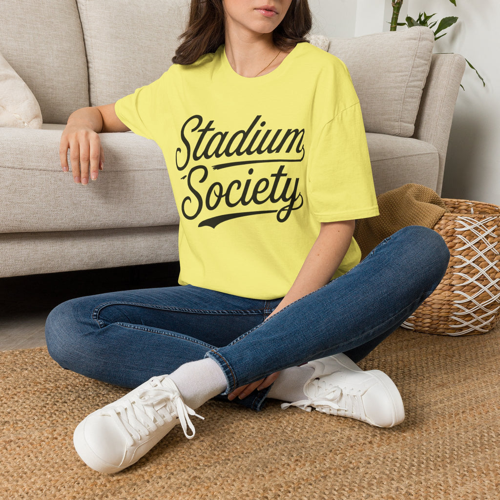 Stadium Society Collegiate Logo Tee — Campus — front view