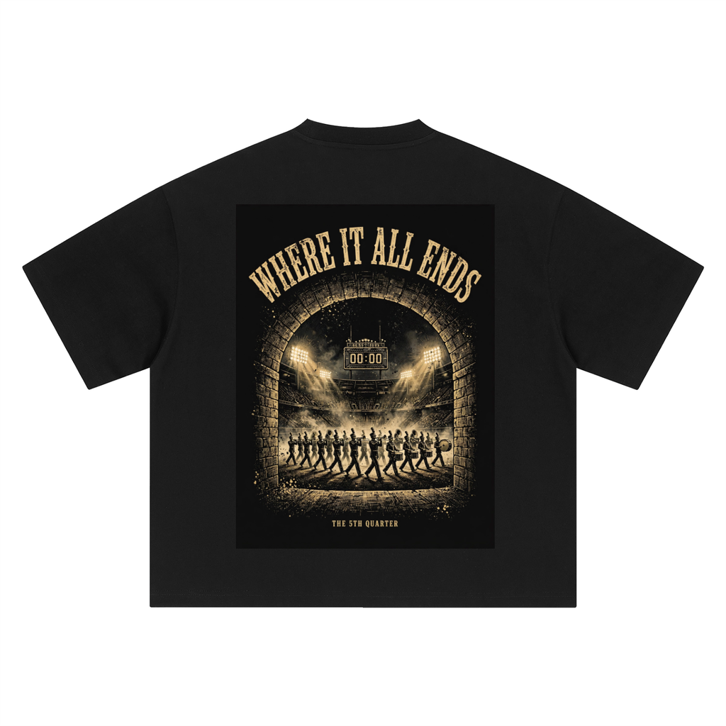 5th Quarter: Where It All Ends Heavyweight Tee — back