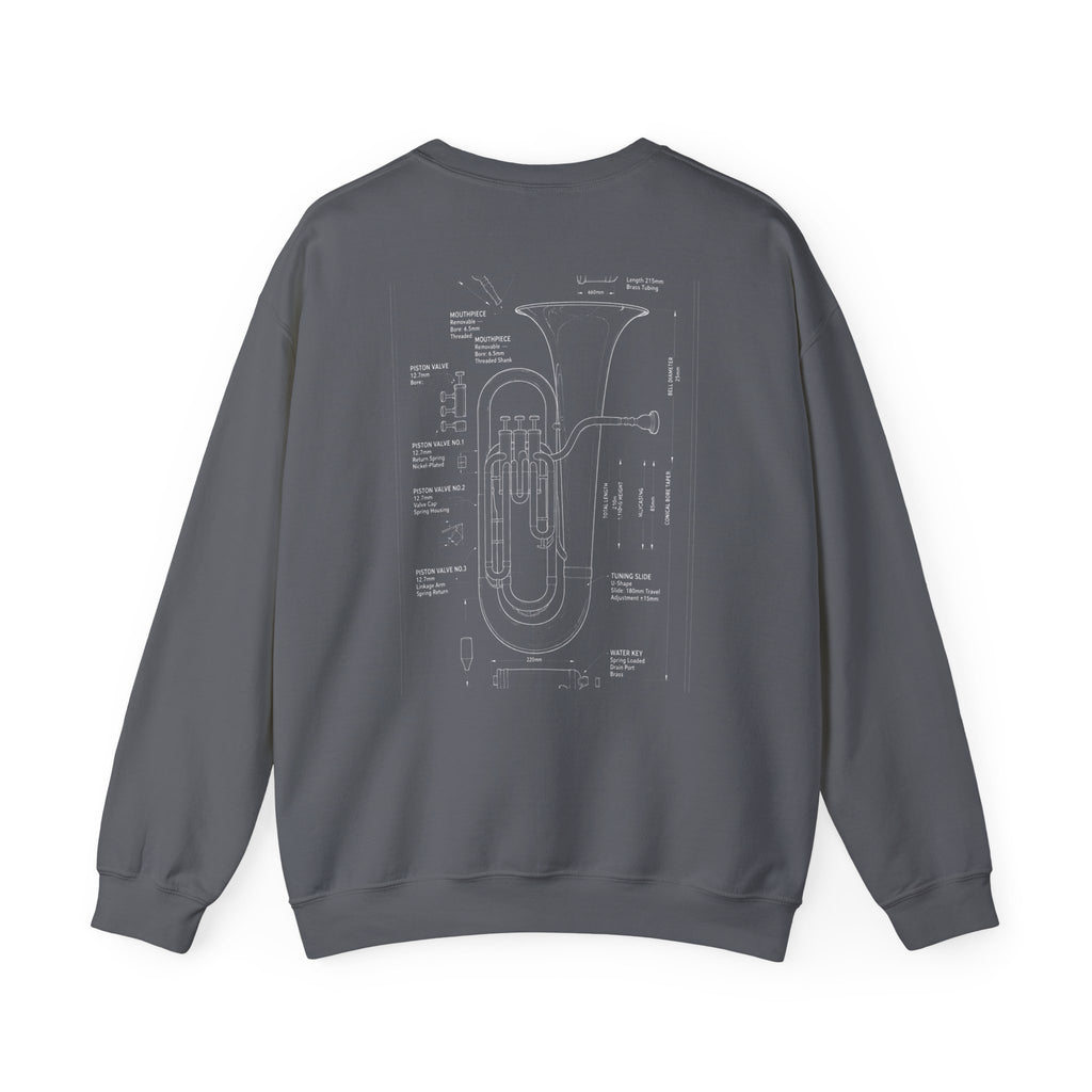 Bandhead Blueprint Baritone Edition Heavyweight Crewneck
