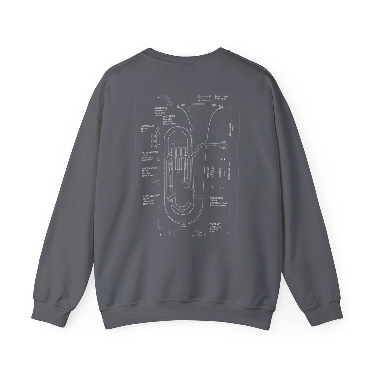 Bandhead Blueprint Baritone Edition Heavyweight Crewneck