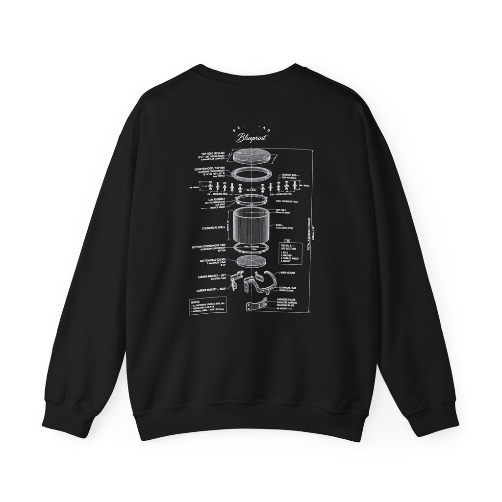Bandhead Blueprint Tenor Edition Heavyweight Crewneck