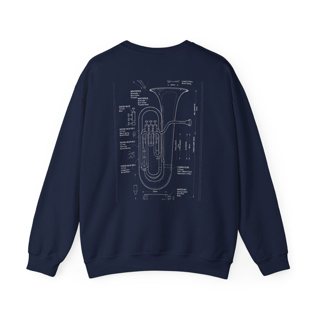 Bandhead Blueprint Baritone Edition Heavyweight Crewneck