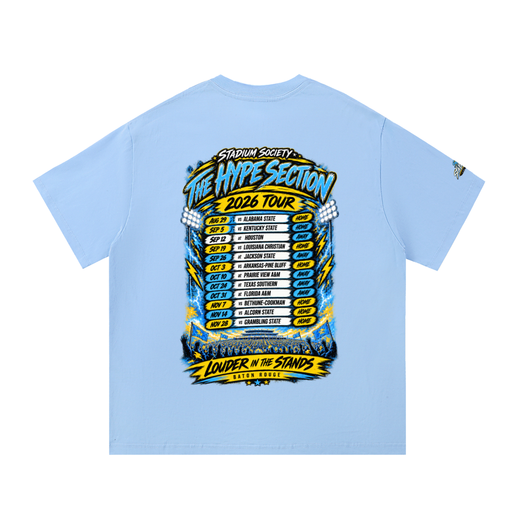 StadiumSociety,GameDay,HypeSection,HBCU,Southern,GameWear,Boxy,Oversized,HBCUFootball,Football,Streetwear