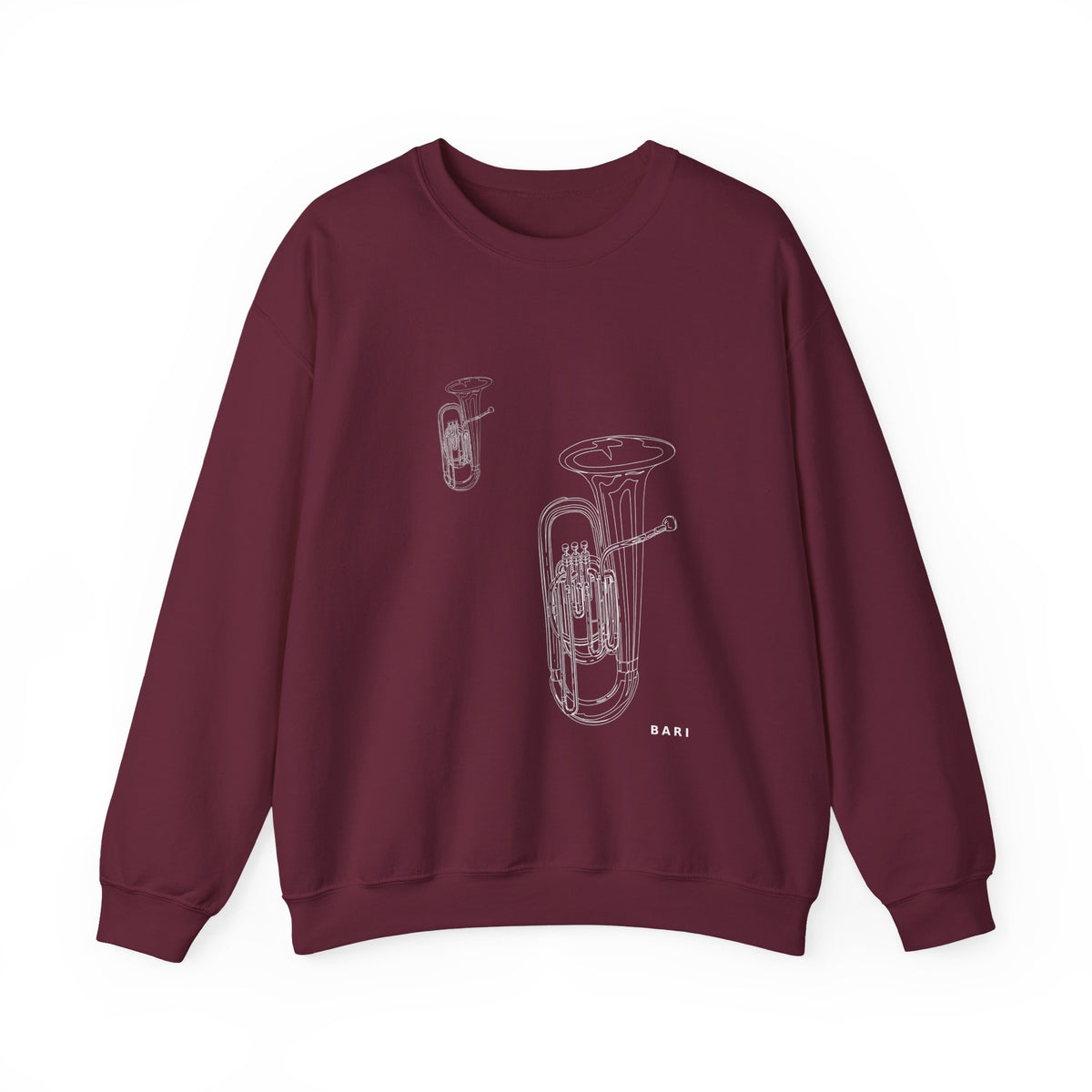 Bandhead Blueprint Baritone Edition Heavyweight Crewneck