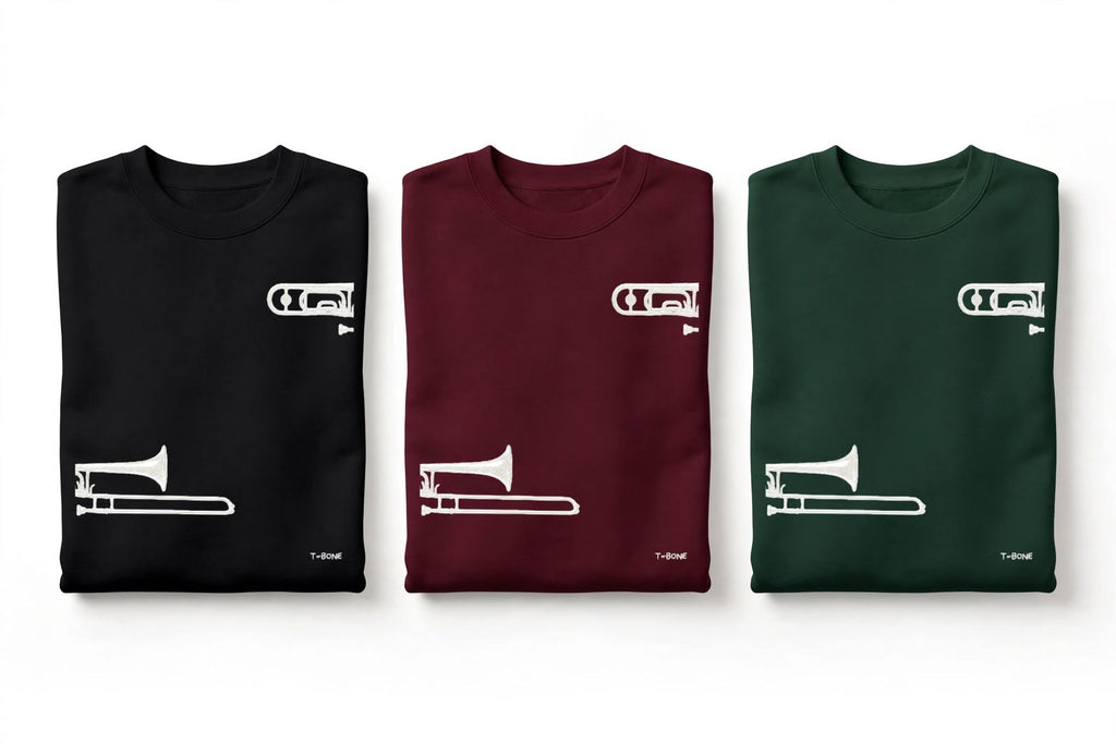 Bandhead Blueprint Trombone Edition Heavyweight Crewneck