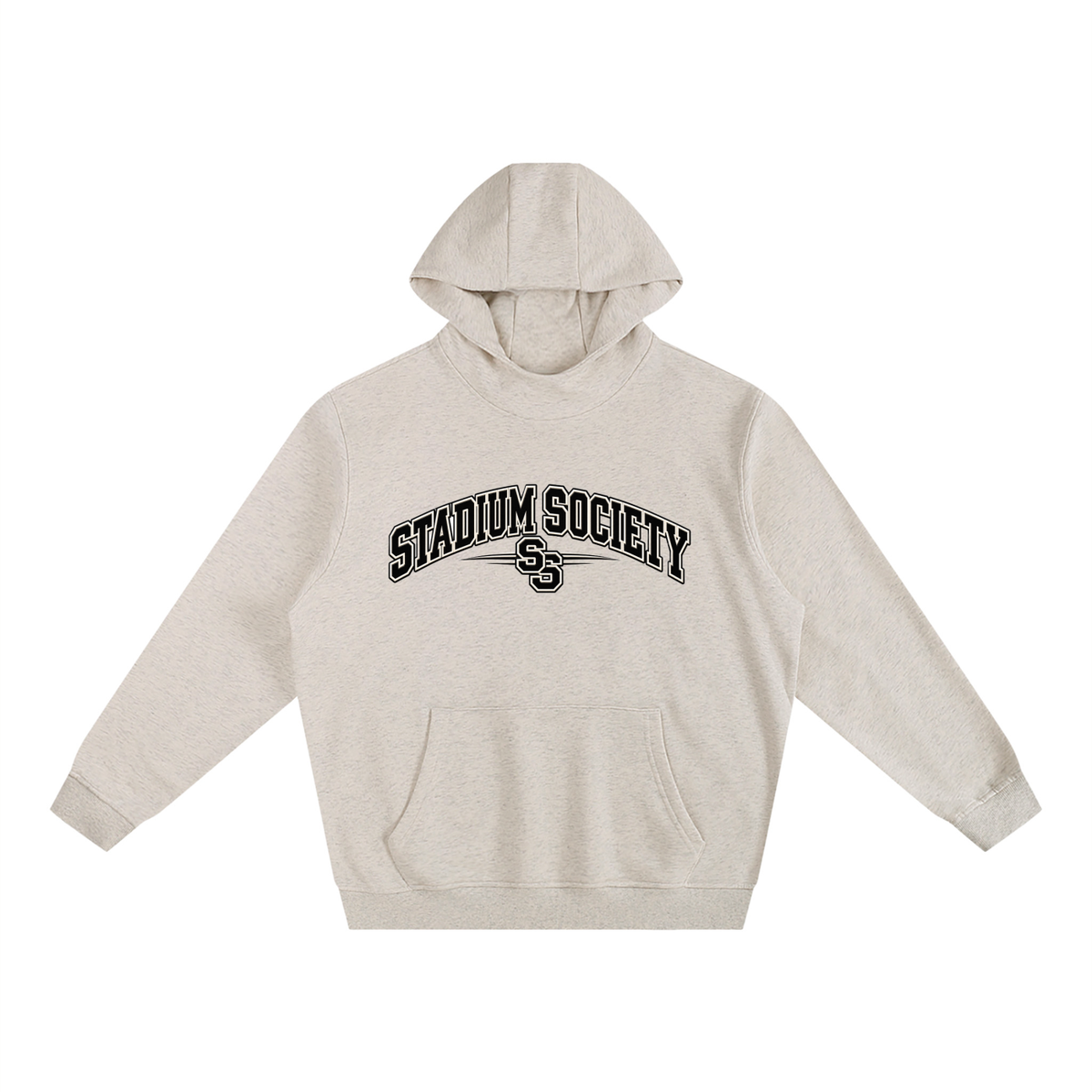 Stadium Society Varsity High-Neck Hoodie — front
