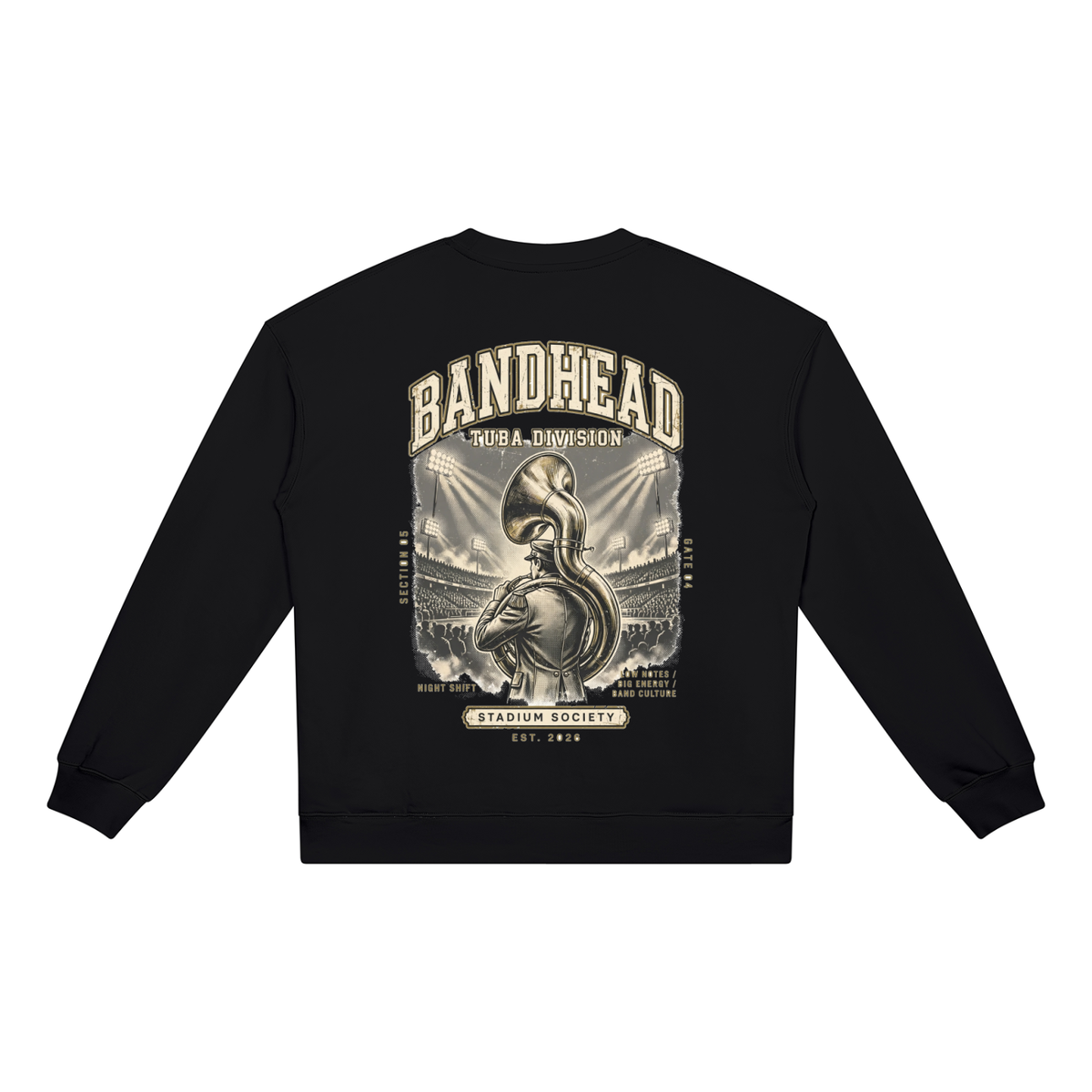 Bandhead Tuba Division Heavyweight Crewneck