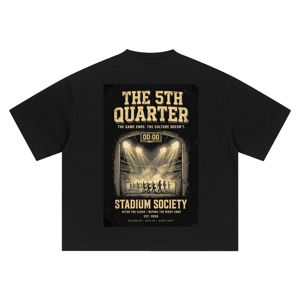 The 5th Quarter Heavyweight Tee — back view