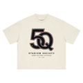 5th Quarter: Interlocked 5Q Badge Heavyweight Tee — front