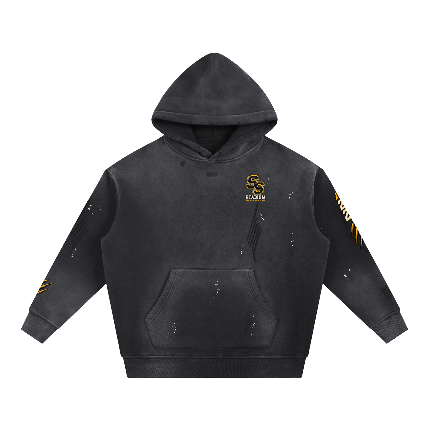 The Claw | 360 GSM Vintage Washed Hoodie | Stadium Society