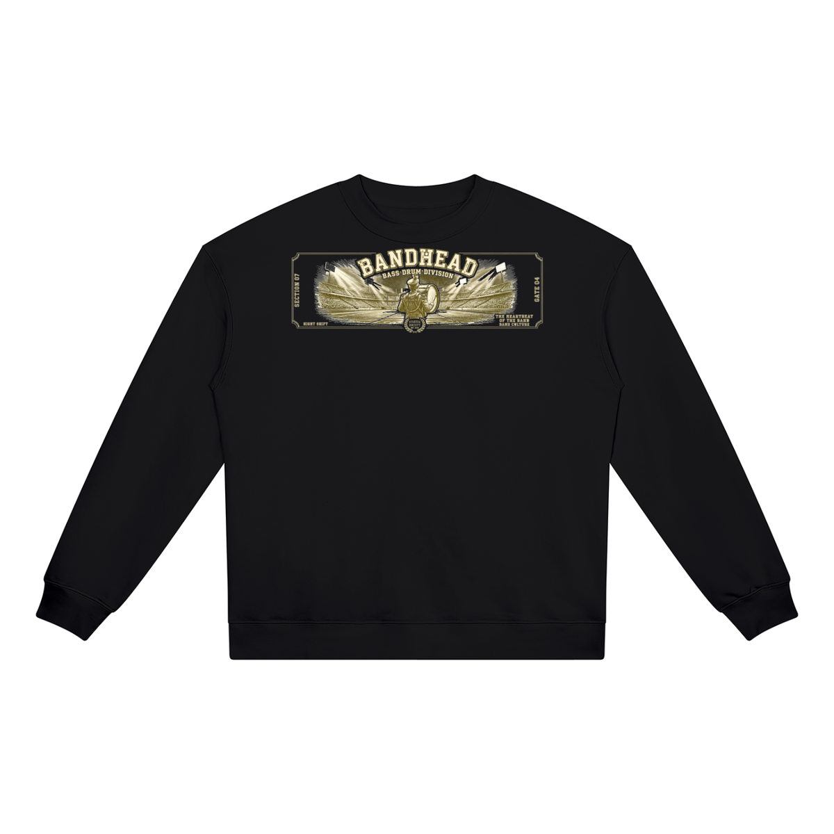 Bandhead Bass Drum Division Heavyweight Crewneck