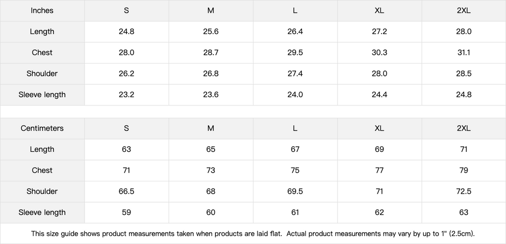 Bandhead Blueprint Cymbal Heavyweight Hoodie — size chart
