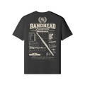Bandhead Blueprint Flute Edition Tee — back view