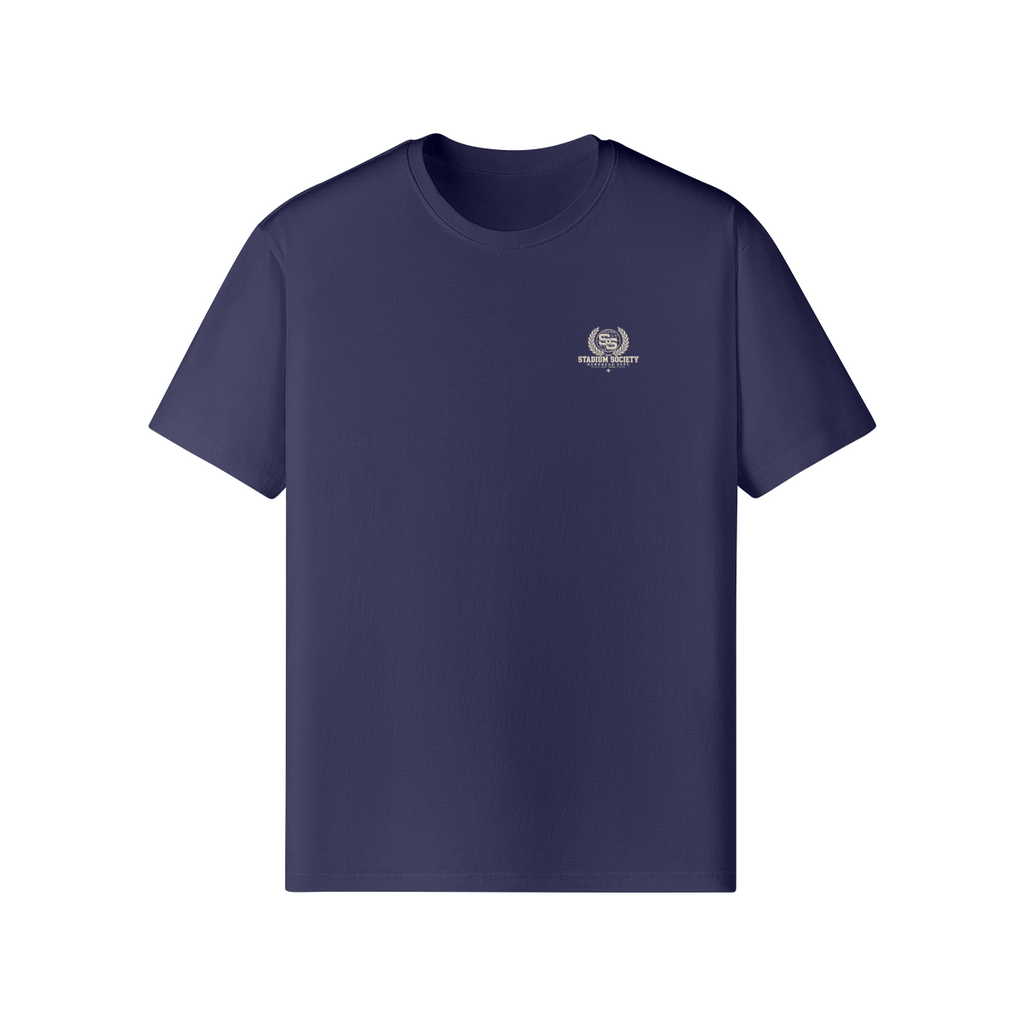 Bandhead Blueprint Snare Edition Tee — dark navy front