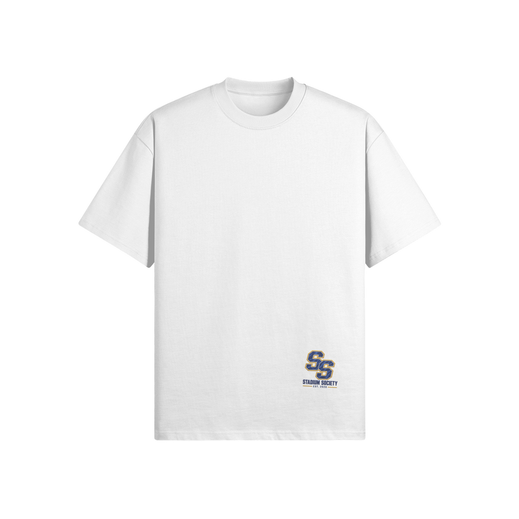 Game Day Legacy Boxy Tee — Off White front