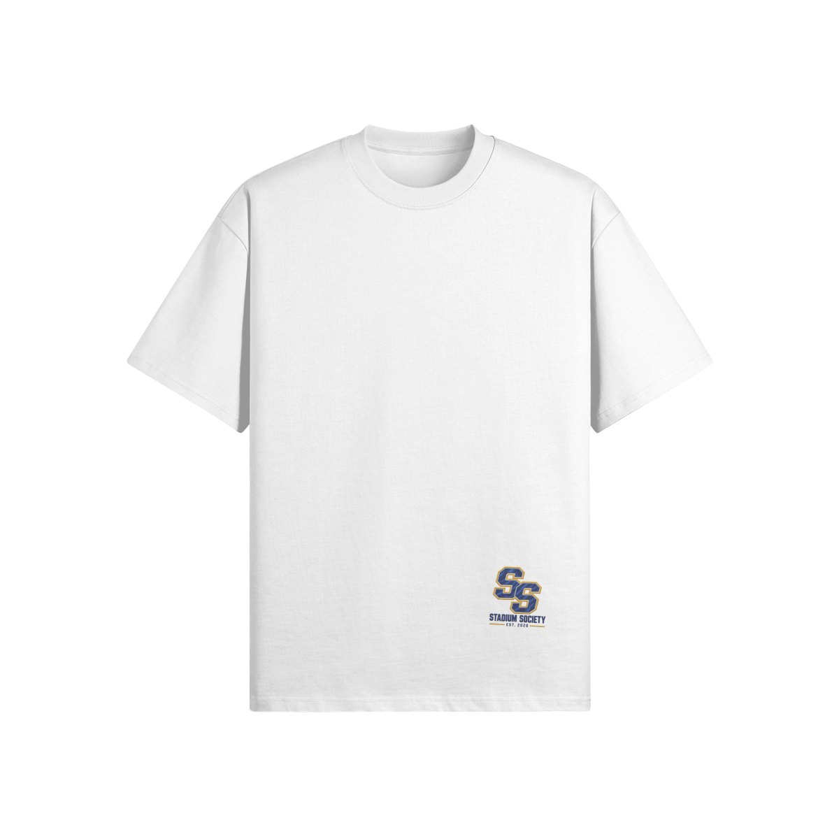 Game Day Legacy Boxy Tee — Off White front