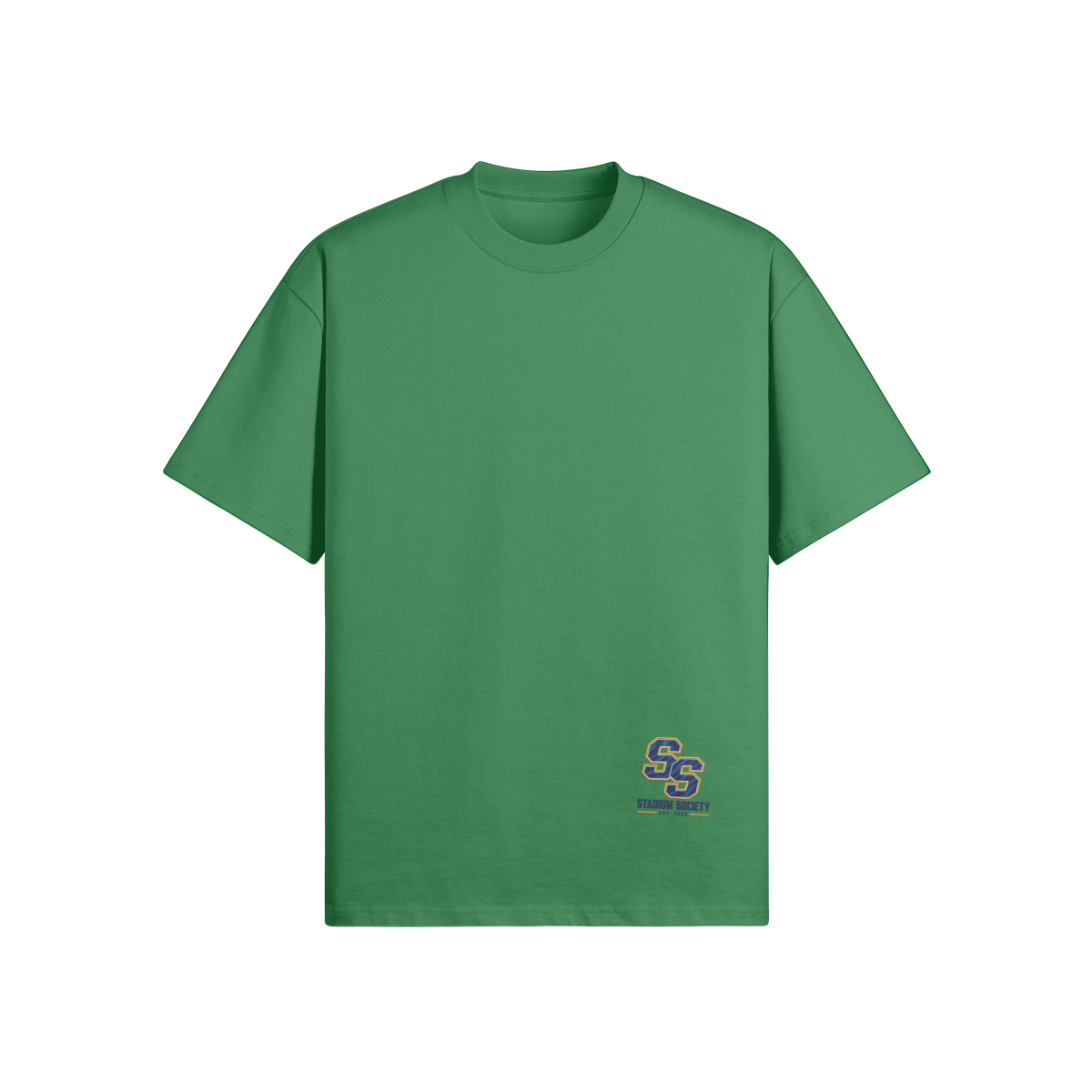 Game Day Legacy Boxy Tee — Forest Green front