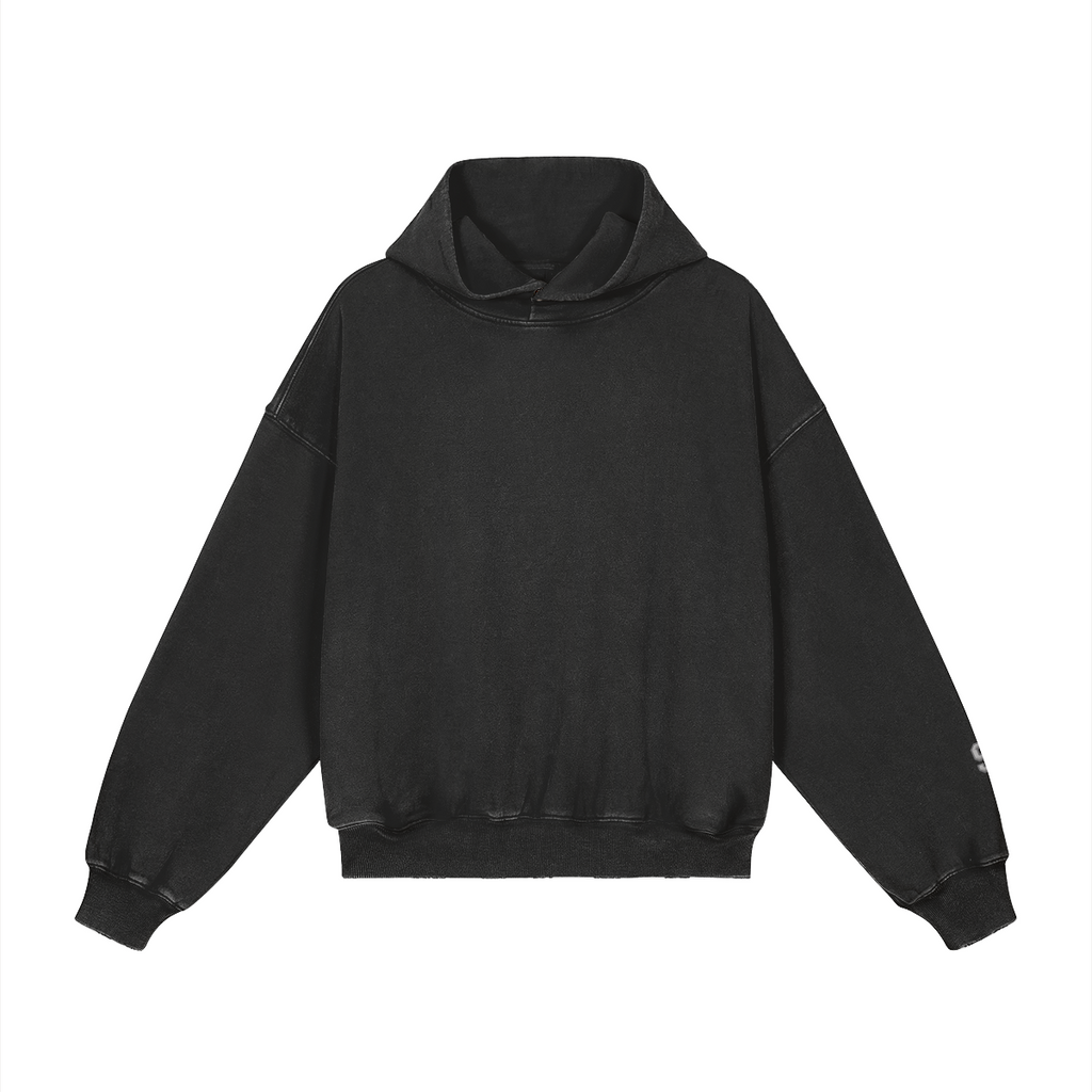 Built for This Heavyweight Snap Collar Hoodie — front