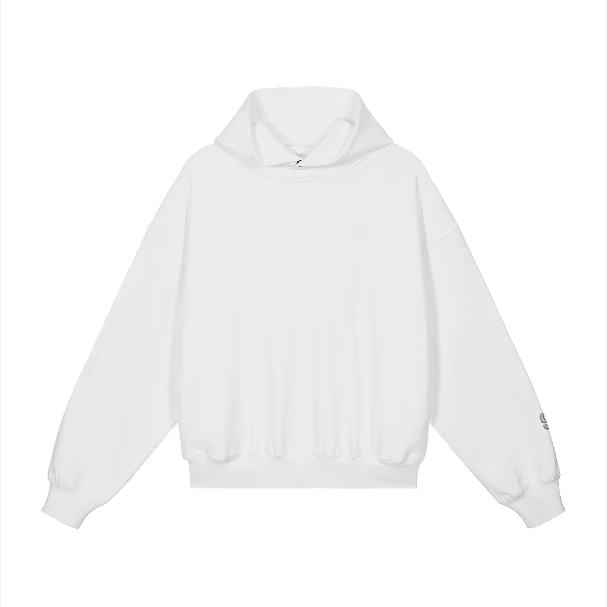 Built for This Heavyweight Snap Collar Hoodie — front