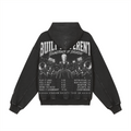 Built for This Heavyweight Snap Collar Hoodie — back