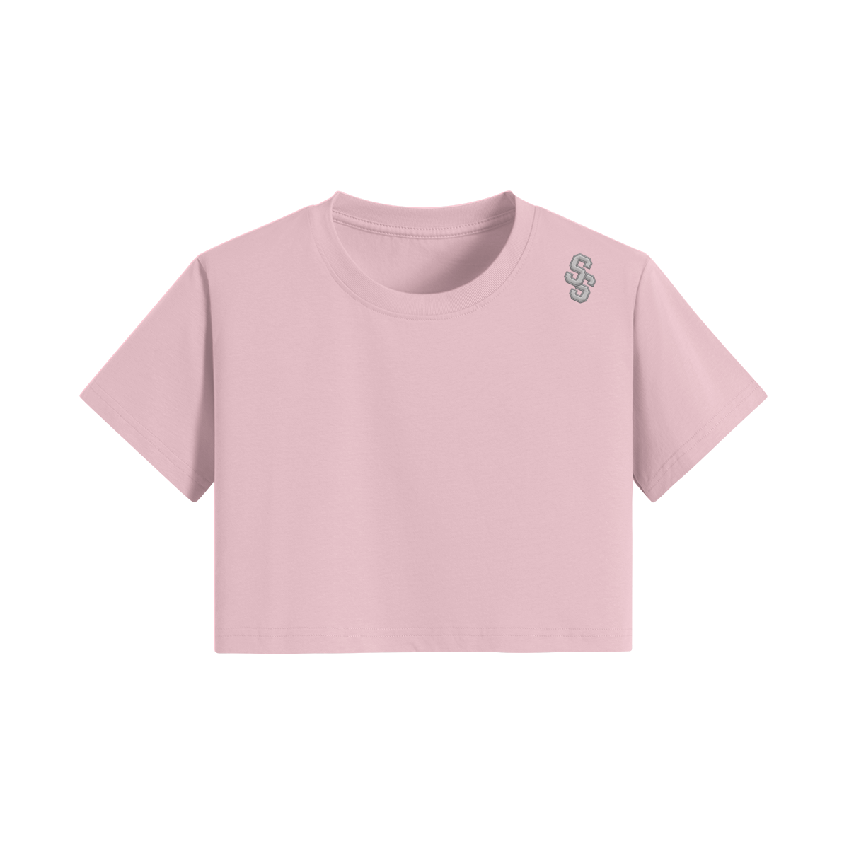 Built for This Women's Oversized Crop Tee — front view